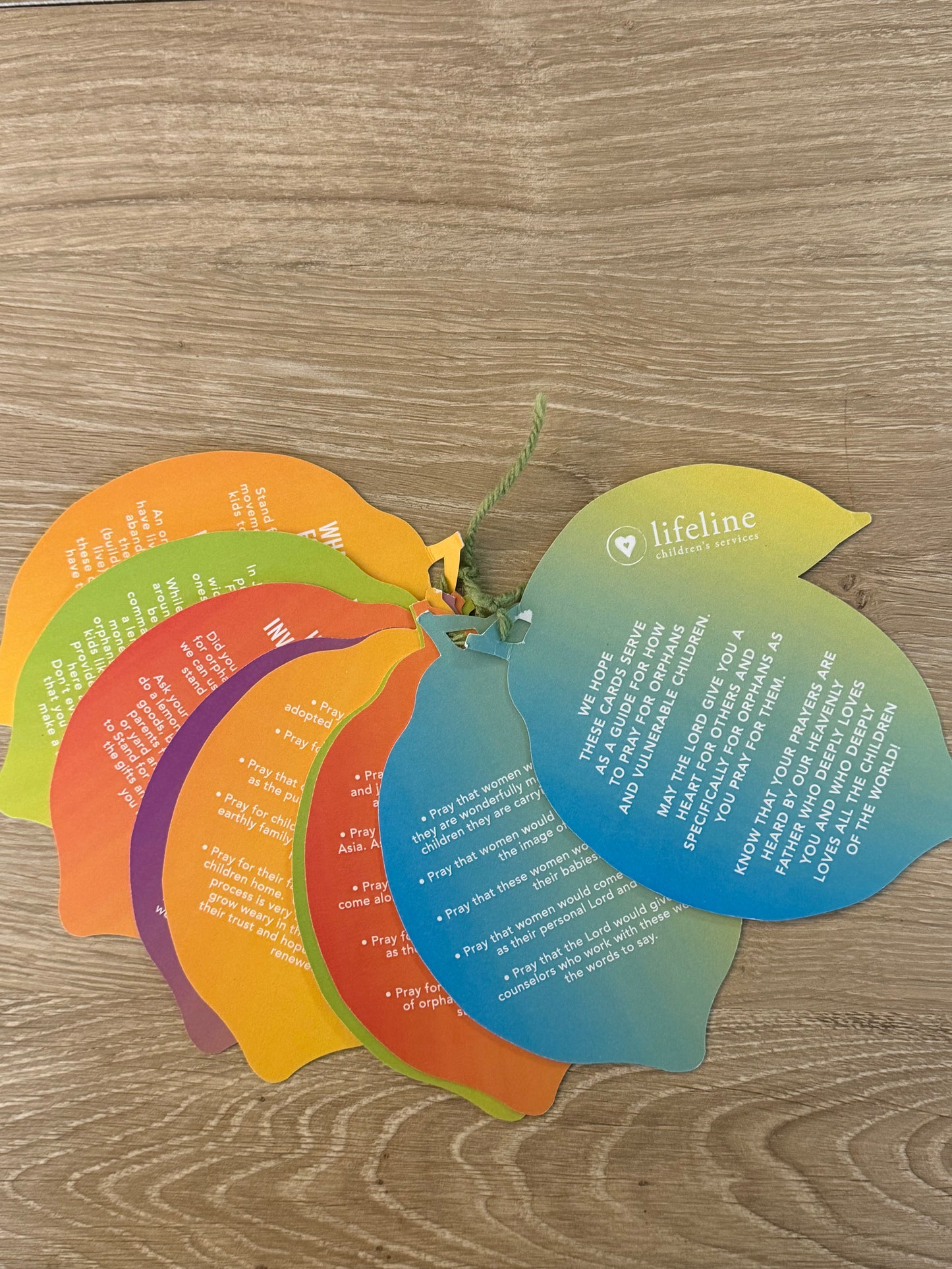 Stand for Orphans Prayer Cards