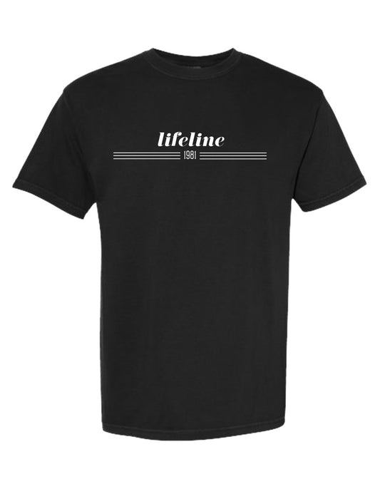 Lifeline 1981 T-Shirt - Black
