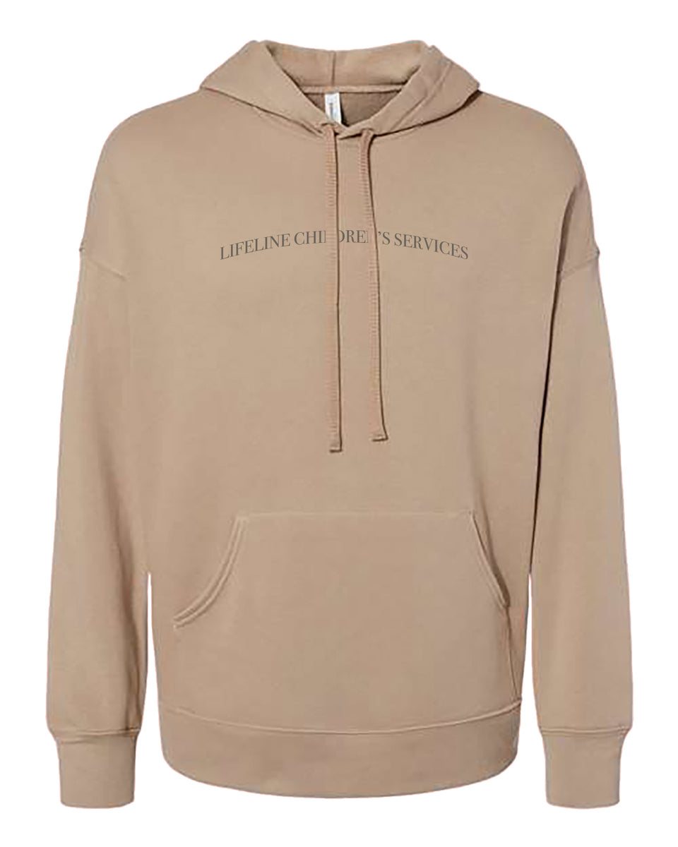 Bella canvas hoodie embroidered lifeline children s services store