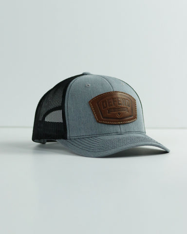 Defend Hat with Leather Patch